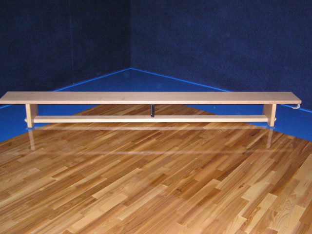 Švédská lavička s kladinkou ,délka 180cm